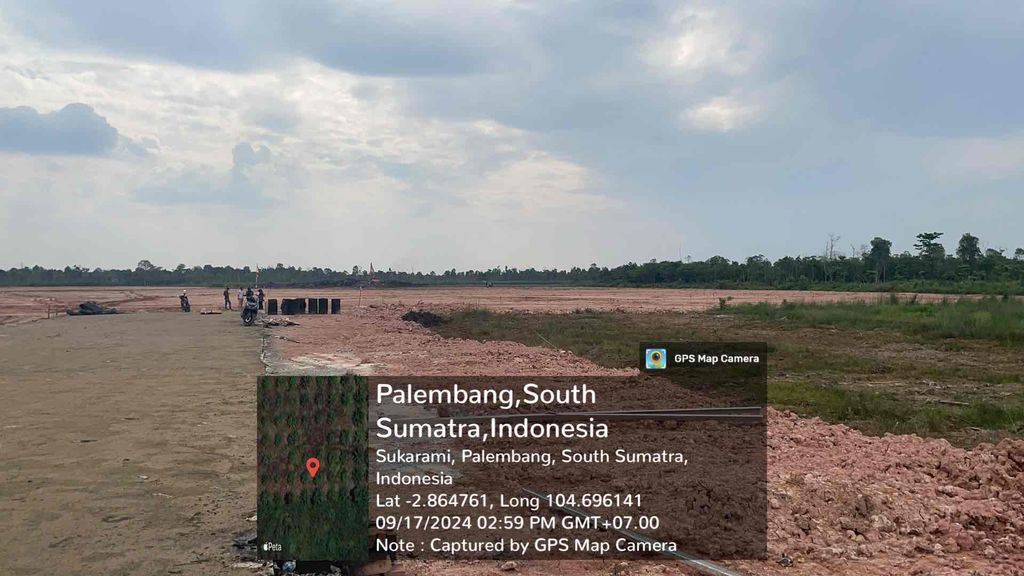 foto posisi tengah perumahan TABEBUYA REGENCY