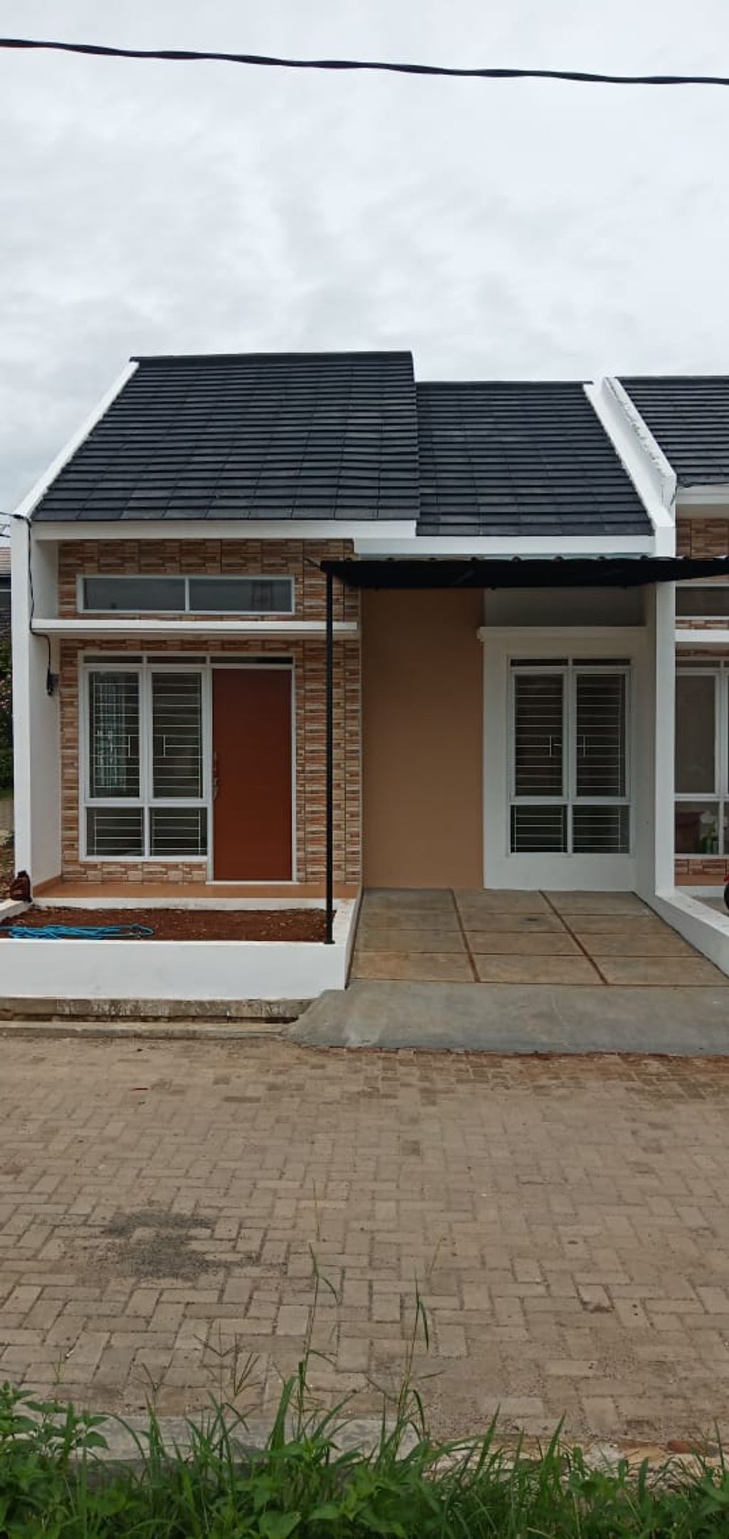 foto tampak rumah tipe DelapanDelapan perumahan PAMULANG PARK RESIDENCE TAHAP 2