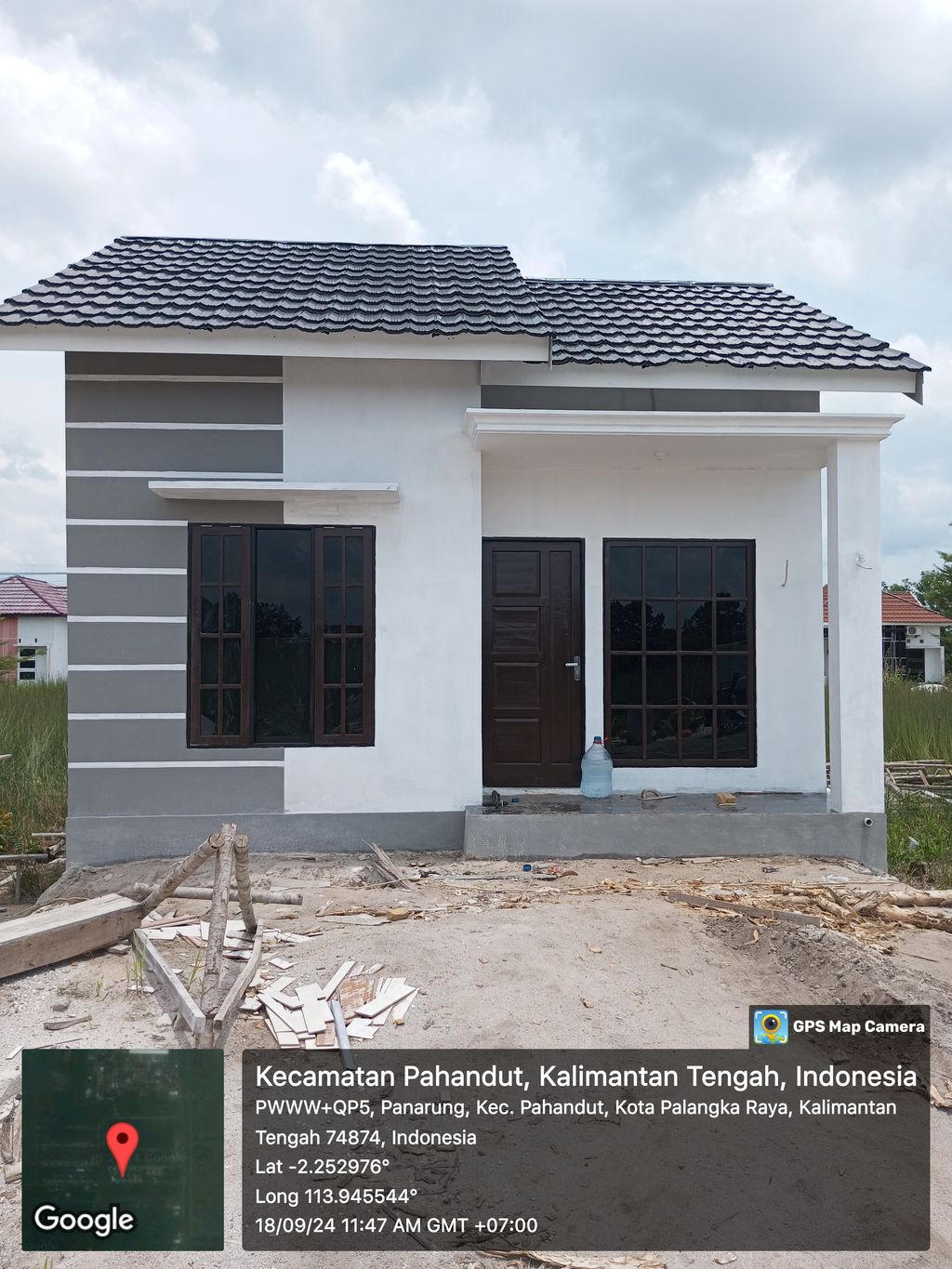 foto contoh rumah perumahan Faiza regency