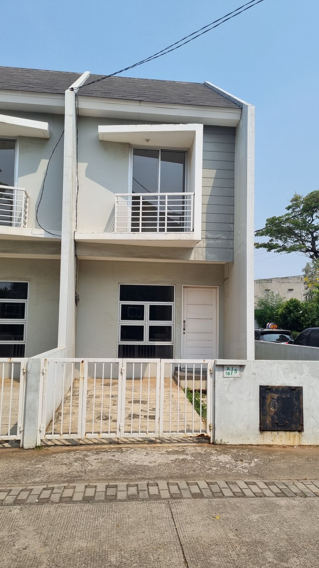 foto tampak rumah tipe 62-05 perumahan Dadap Residence