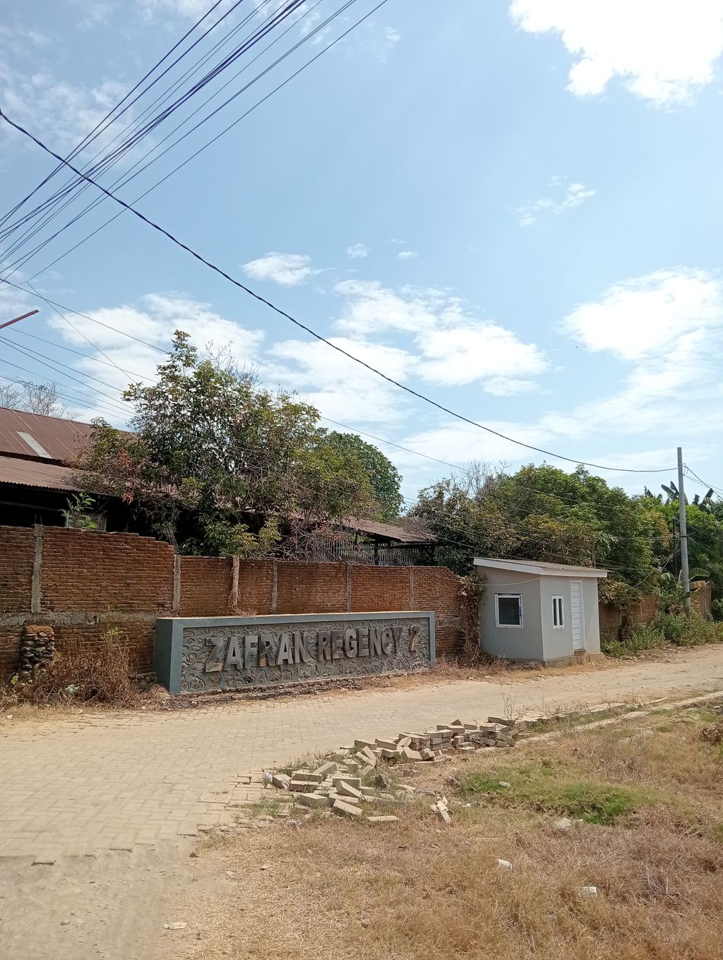 foto gerbang perumahan ZAFRAN REGENCY 2 TAHAP 2