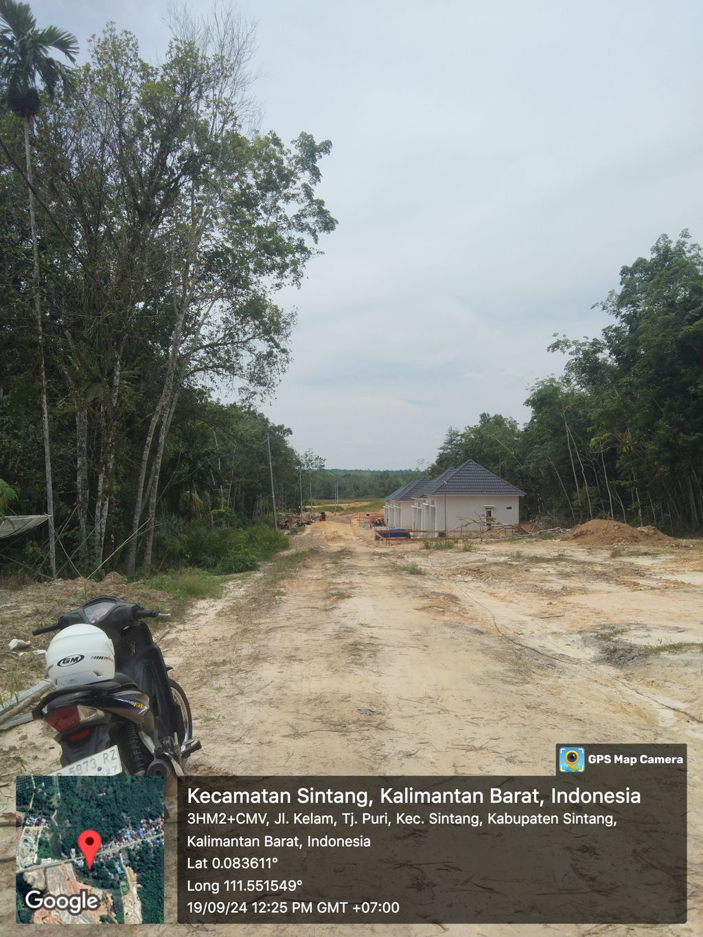 foto posisi tengah perumahan CITRA BUMI ASRI