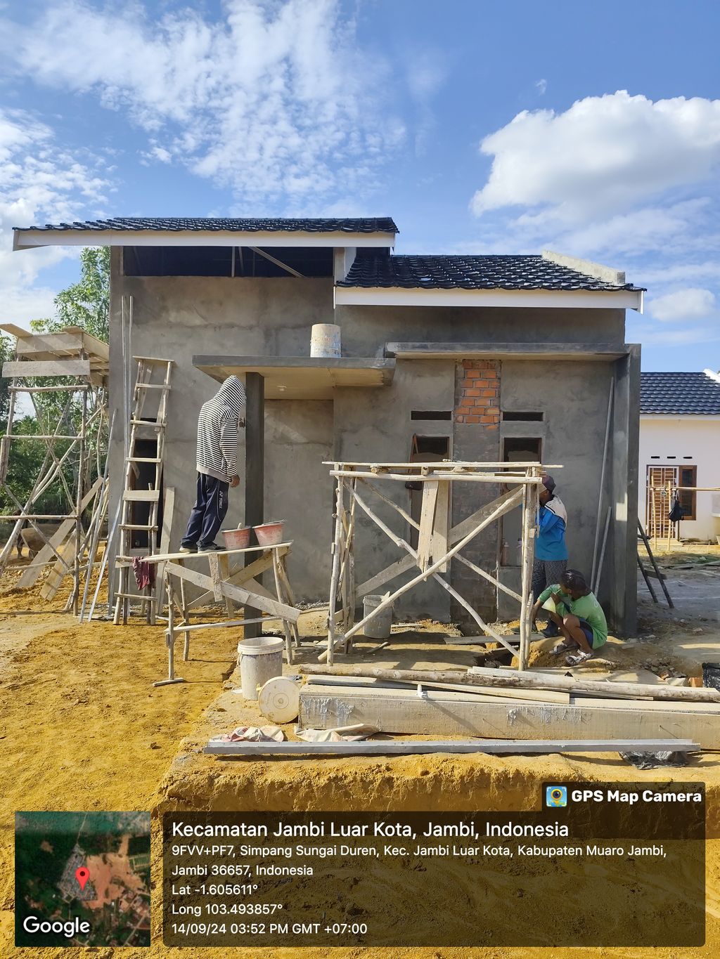 foto contoh rumah perumahan FAZS PARADISE