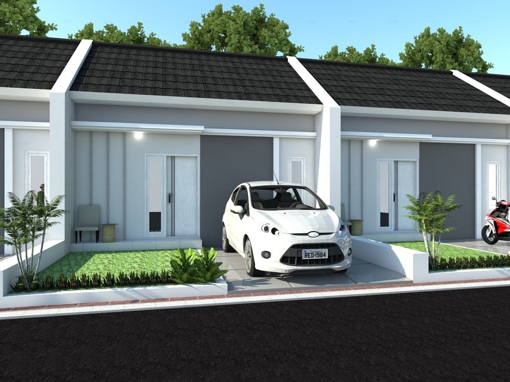 foto tampak rumah tipe Rumah 36L perumahan GRIYA TATA PERMAI