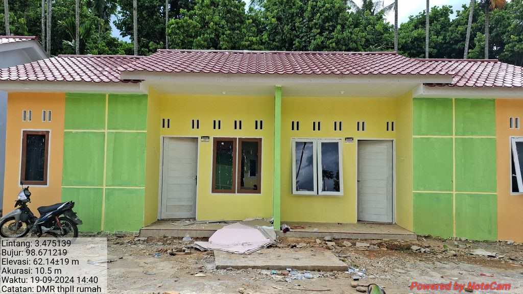foto contoh rumah perumahan DUTA MUTIARA RESIDENCE TAHAP II