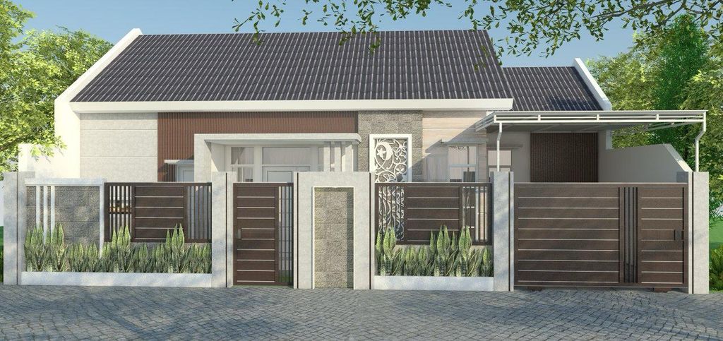 foto tampak rumah tipe Rumah 85 perumahan GRIYA TATA PERMAI