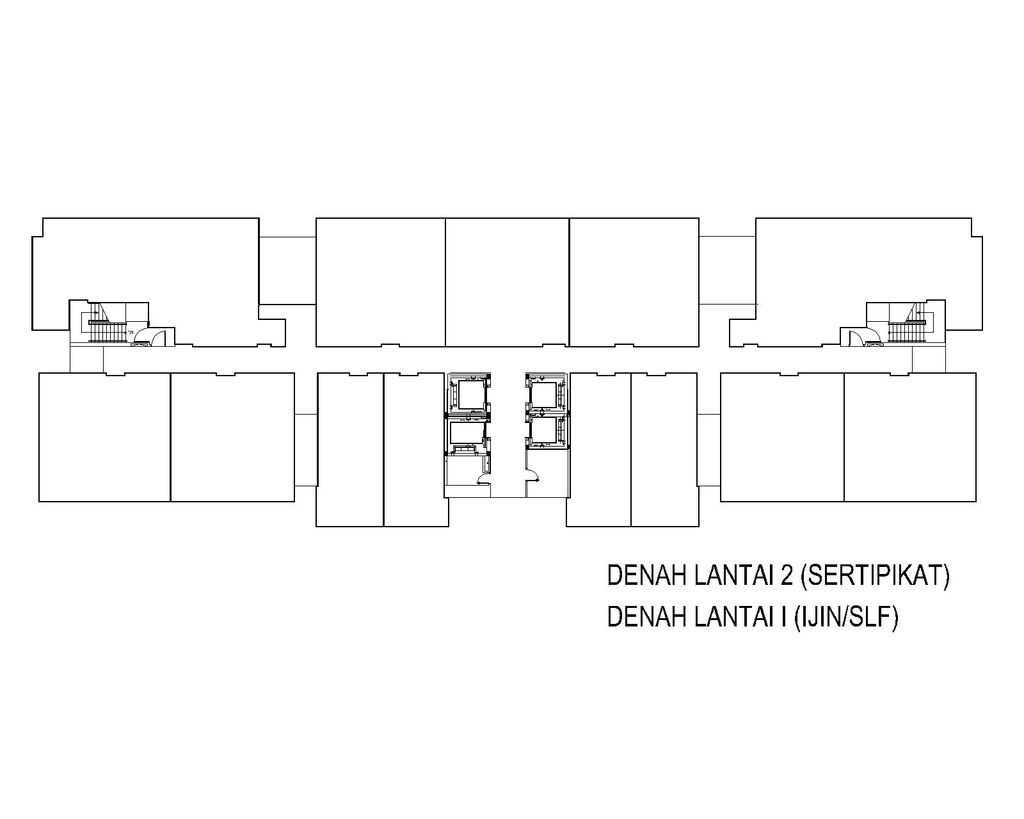 foto denah rumah tipe 1 BR perumahan L'AVENUE