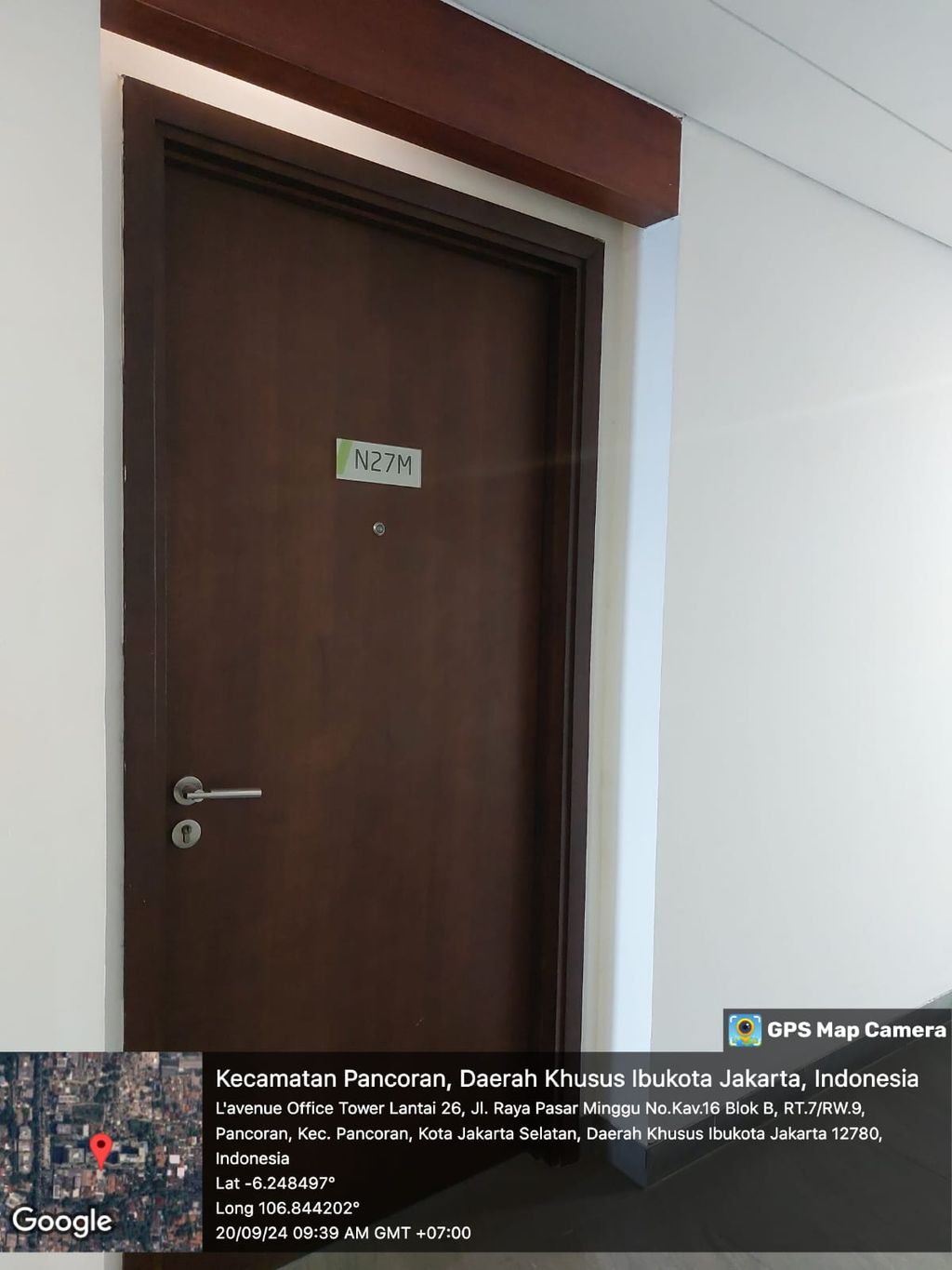 foto tampak rumah tipe 2 BR perumahan L'AVENUE