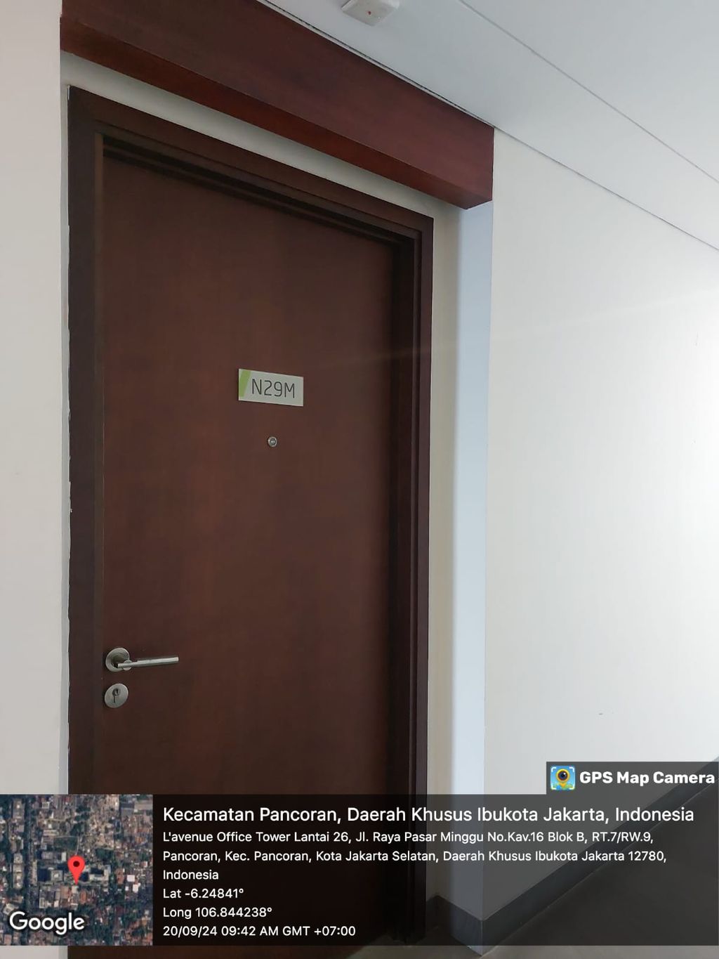 foto tampak rumah tipe 2 BR perumahan L'AVENUE