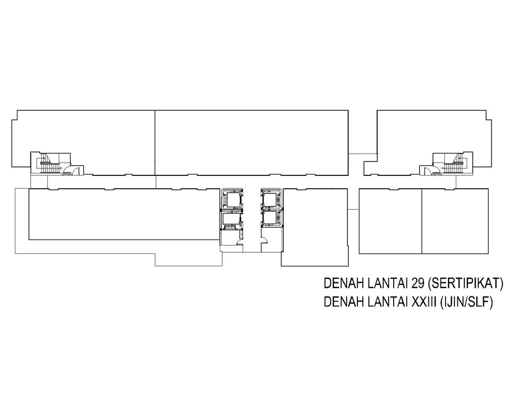 foto denah rumah tipe 2 BR perumahan L'AVENUE