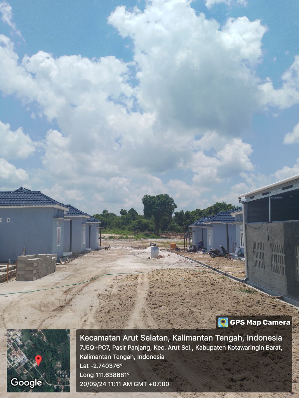 foto posisi tengah perumahan Astana Residence V3