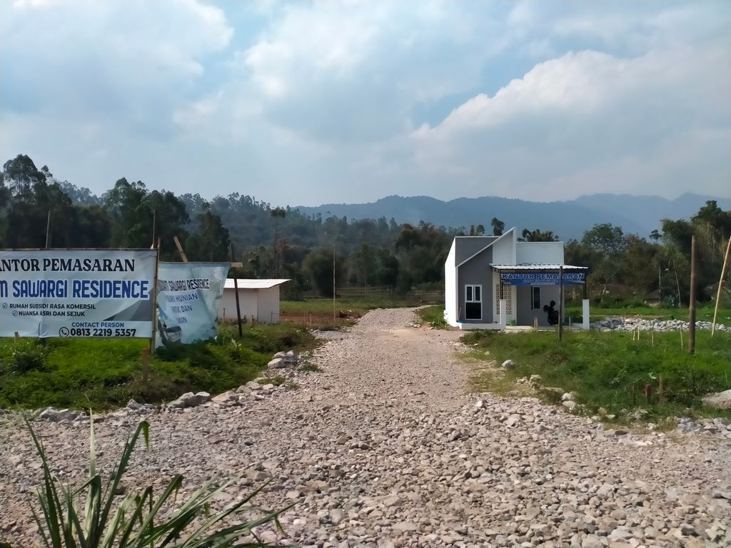 foto gerbang perumahan Godam Sawargi Residence