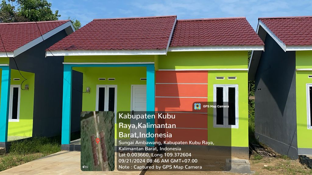 foto contoh rumah perumahan Green Suryalaya