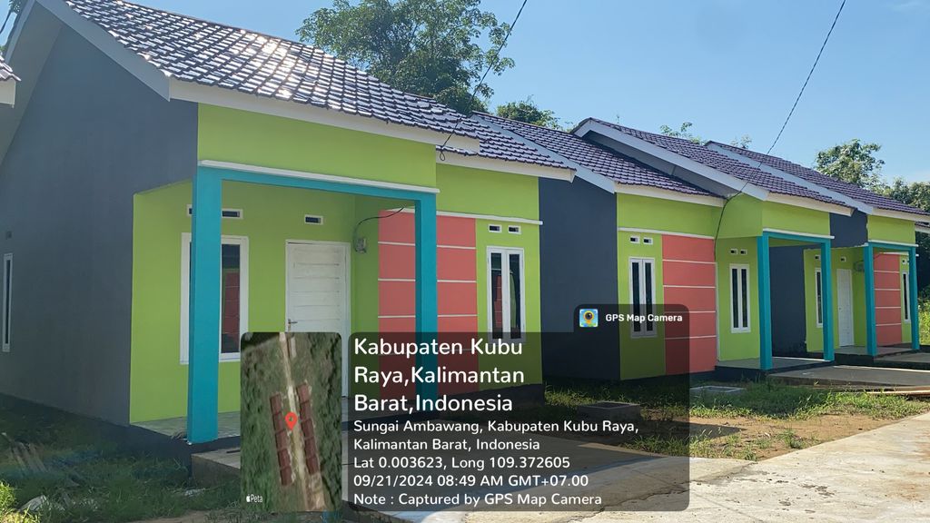 foto posisi tengah perumahan Green Suryalaya