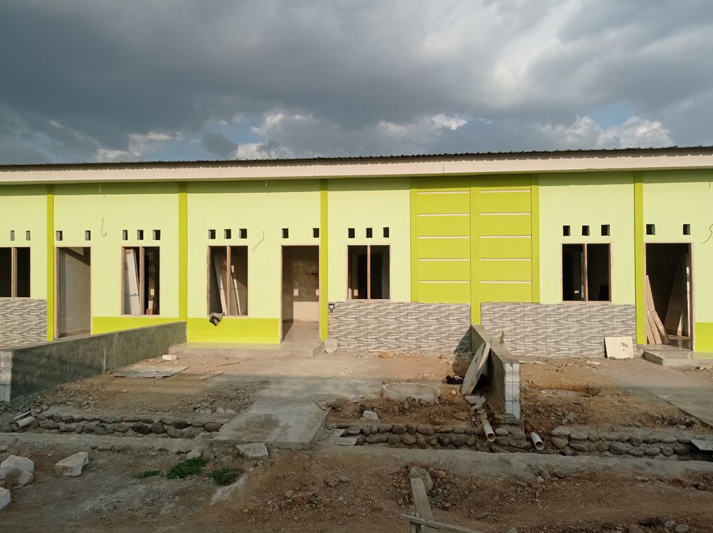 foto tampak rumah tipe 36 perumahan TAMBORA LAND 3 TAHAP 3