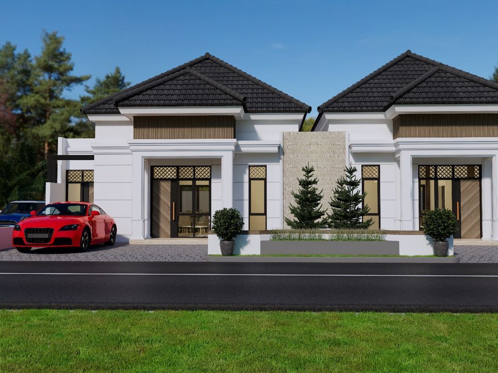 foto denah rumah tipe GDP 54 perumahan GRAHA DELI PERMAI