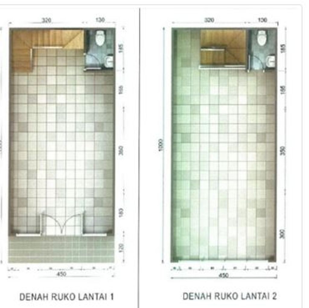 foto denah rumah tipe 90/45 perumahan KARTIKA RESIDENCE JUNI 2024