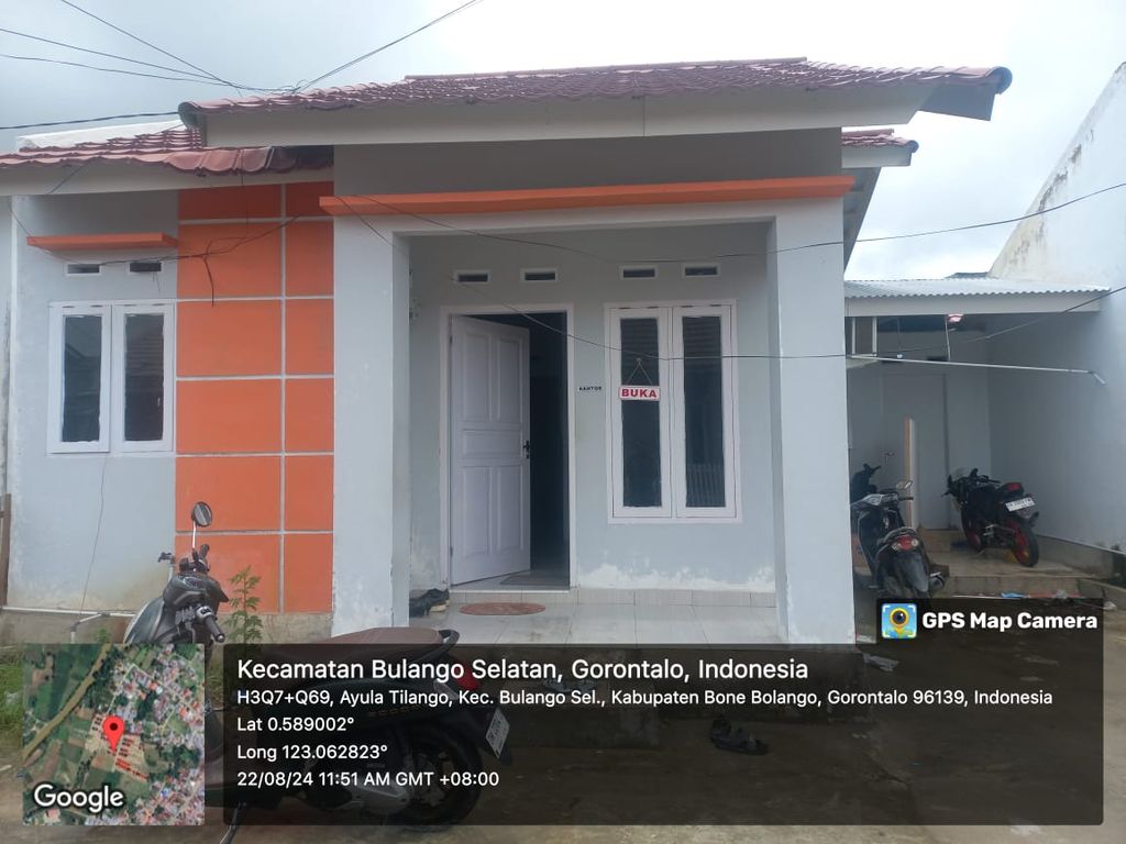 foto tampak rumah tipe 36 perumahan SAFA MARWAH 7 TAHAP 2