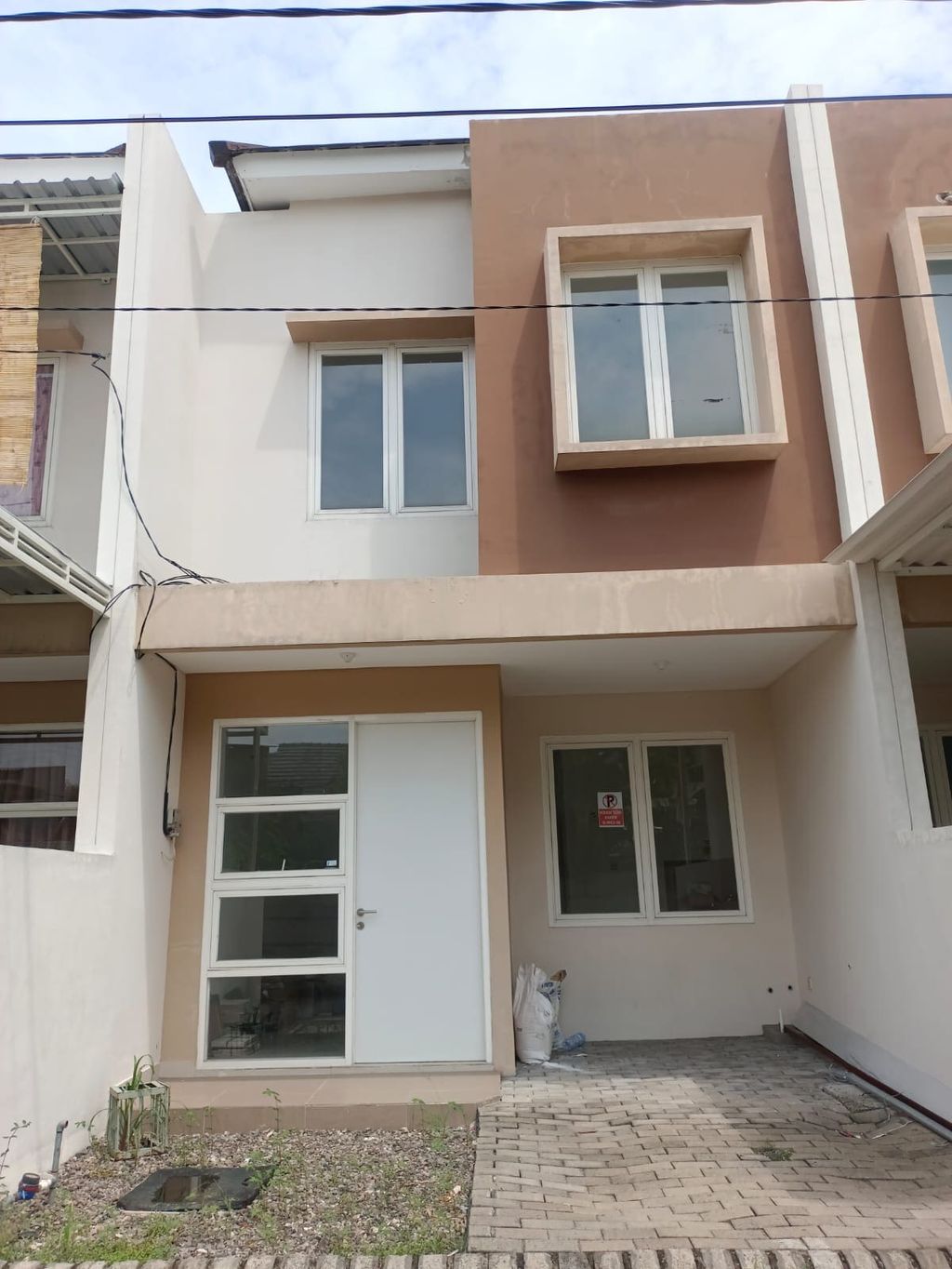 foto tampak rumah tipe 60/45 perumahan Ardenville Residence