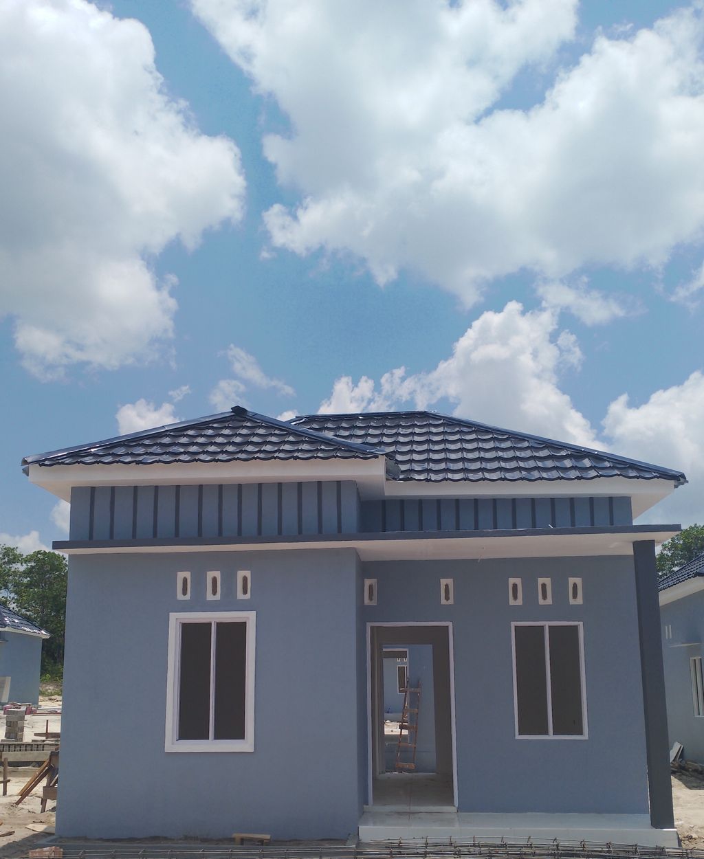 foto tampak rumah tipe 36 perumahan Astana Residence V3