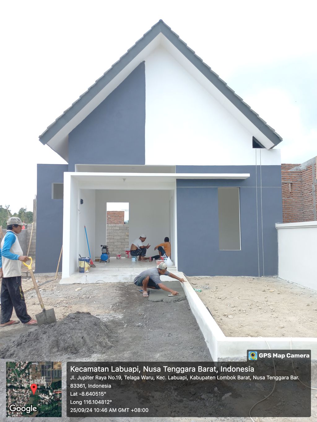 foto contoh rumah perumahan Metaverse Telagawaru