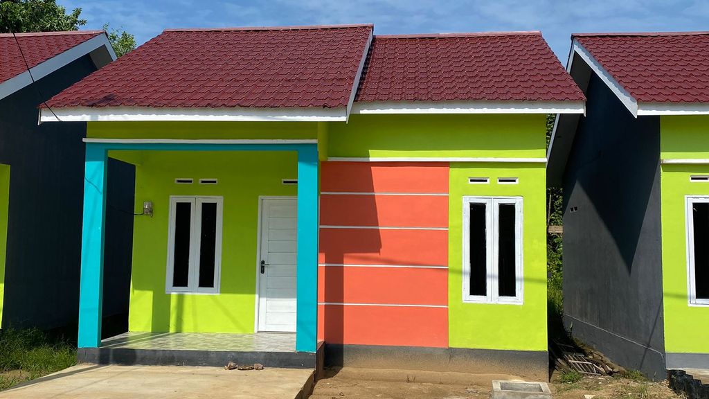 foto tampak rumah tipe 36 perumahan Green Suryalaya