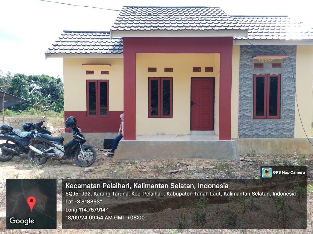 foto tampak rumah tipe 36/150 perumahan AMIRA REGENCY 1