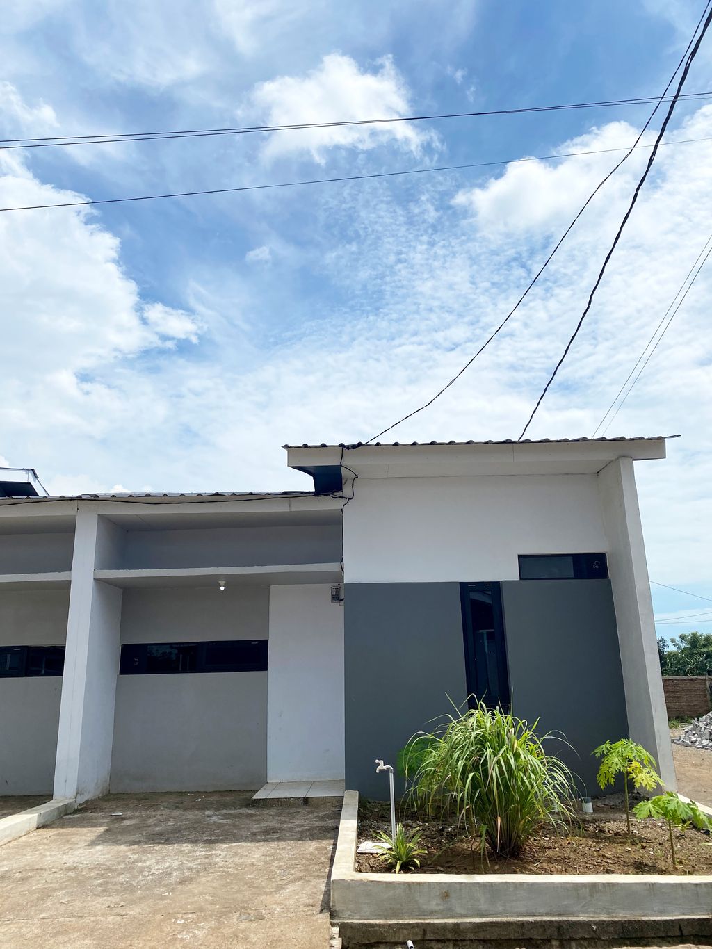 foto tampak rumah tipe 36 perumahan ZAFRAN REGENCY 2 TAHAP 2