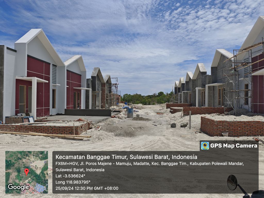 foto posisi tengah perumahan MUTIARA ADZALINA RESIDENCE 2