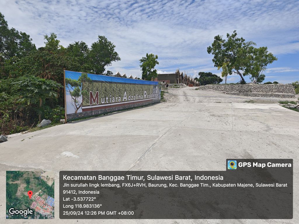 foto gerbang perumahan MUTIARA ADZALINA RESIDENCE 2
