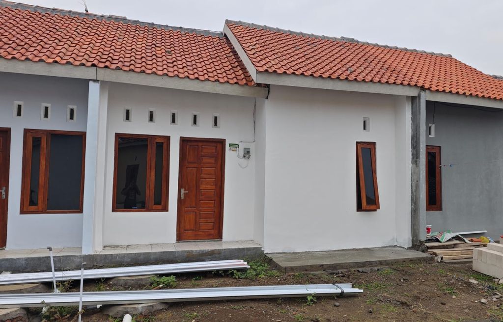 foto tampak rumah tipe RUMAH SUBSIDI perumahan SULTAN RESIDENCE 2