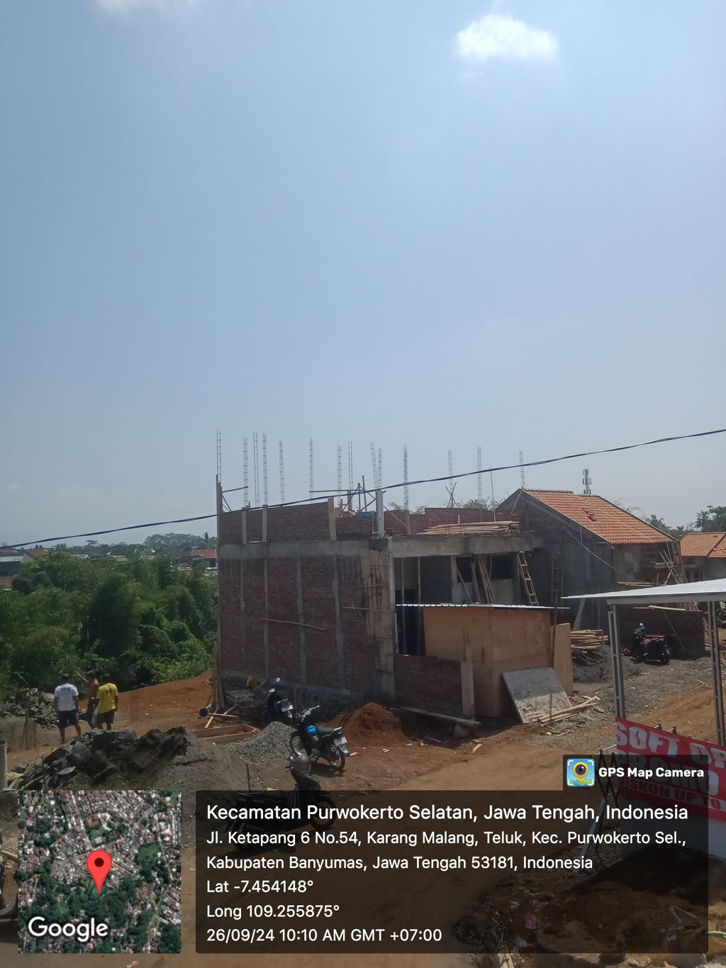 foto posisi tengah perumahan Perumahan Karang Nanas Permai