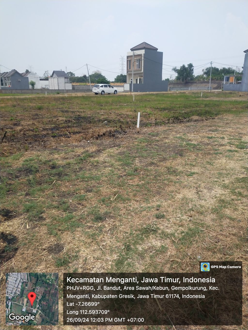 foto posisi tengah perumahan MILLENNIA HILLS
