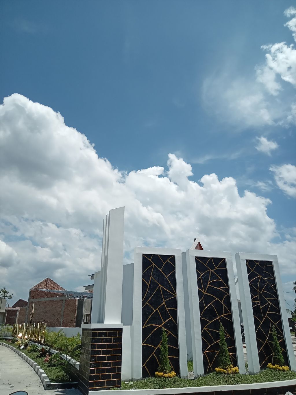 foto gerbang perumahan BARCA RESIDENCE