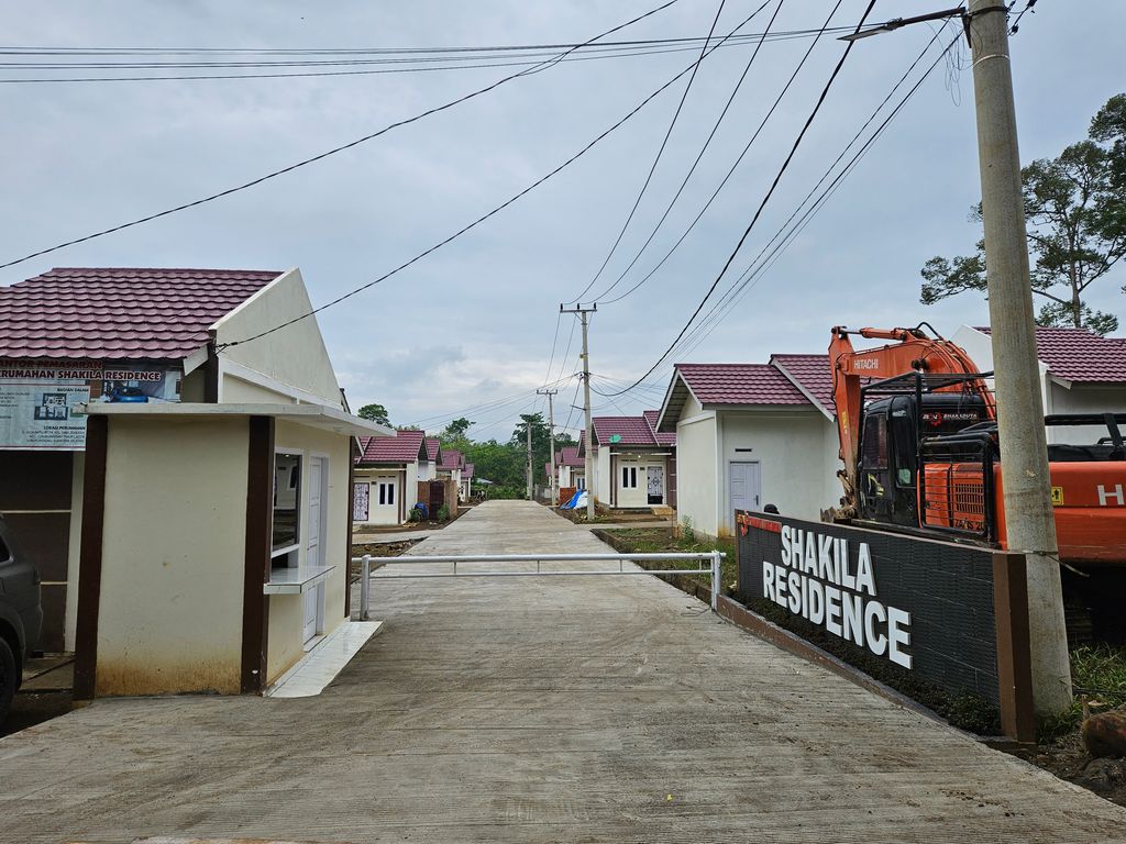 foto gerbang perumahan SHAKILA RESIDENCE TAHAP 2