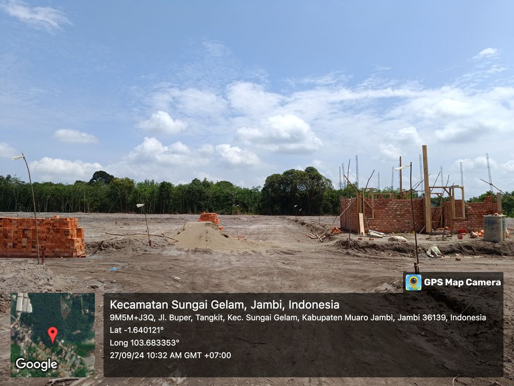 foto posisi tengah perumahan HARJITA LIVING