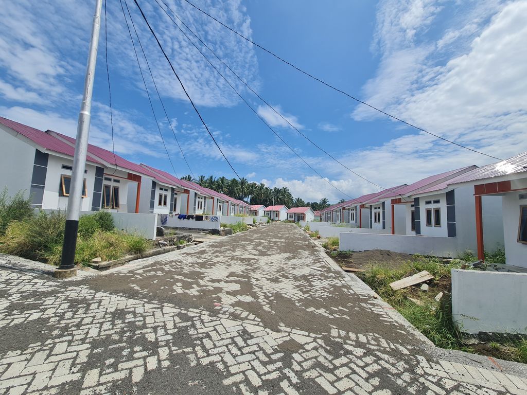 foto posisi tengah perumahan PELANGI SUKUR 3