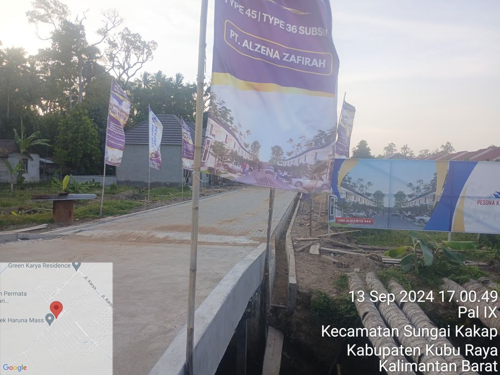foto gerbang perumahan PESONA KARYA HILLS