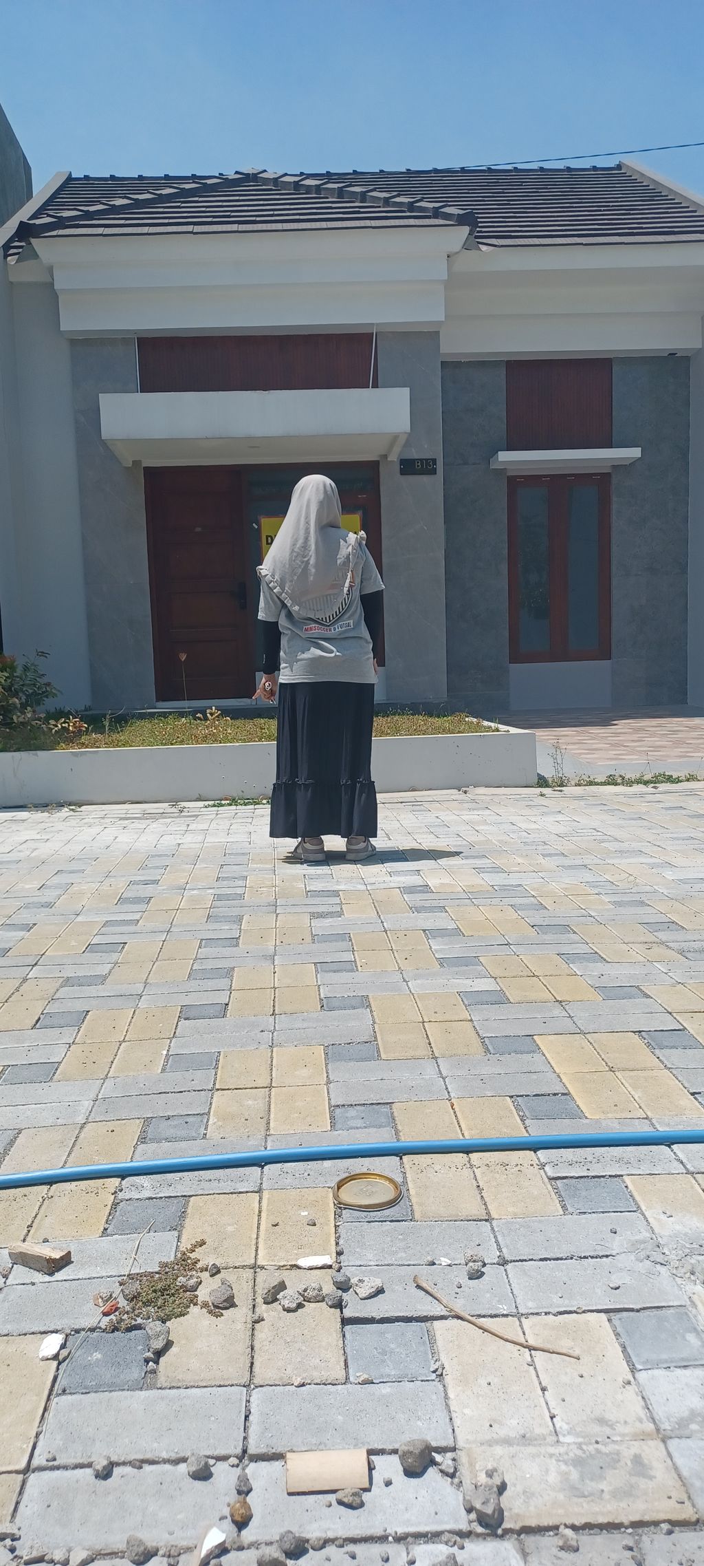 foto contoh rumah perumahan Central Park Kartasura