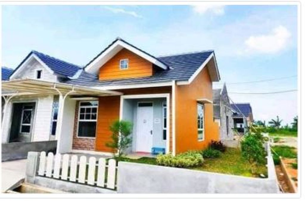 foto tampak rumah tipe 30/66 perumahan Citra Swarna Riverside Tahap 2