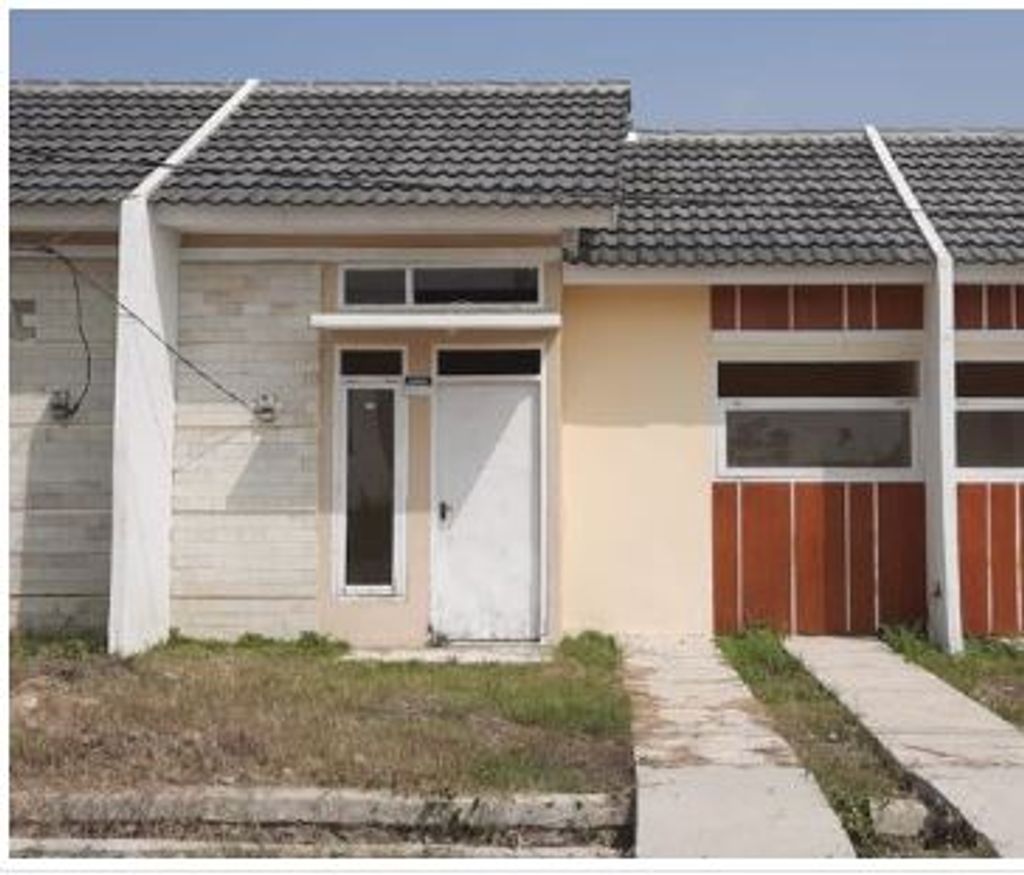 foto tampak rumah tipe 27/66 perumahan Citra Swarna Riverside Tahap 2