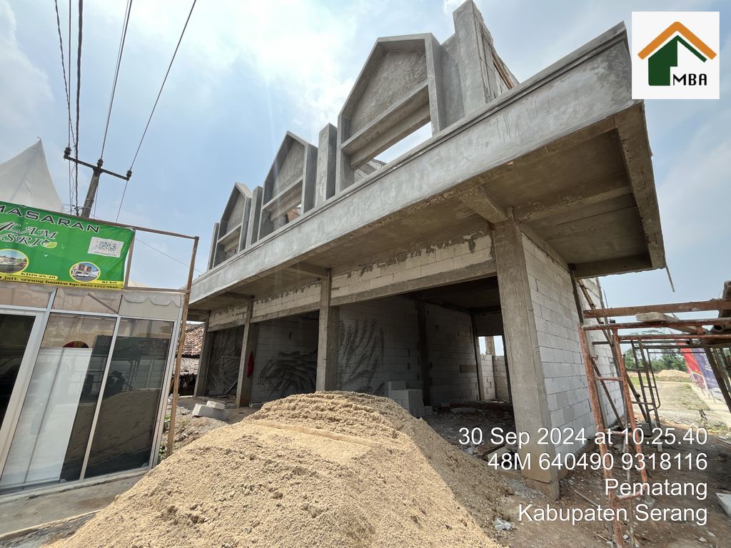 foto tampak rumah tipe Ruko Hook perumahan Perumahan Alam Asri