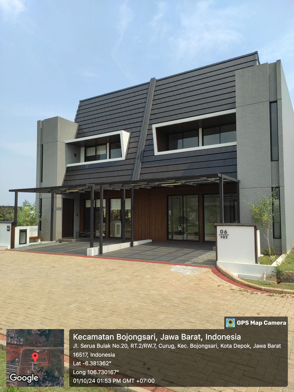 foto contoh rumah perumahan MORIZONO