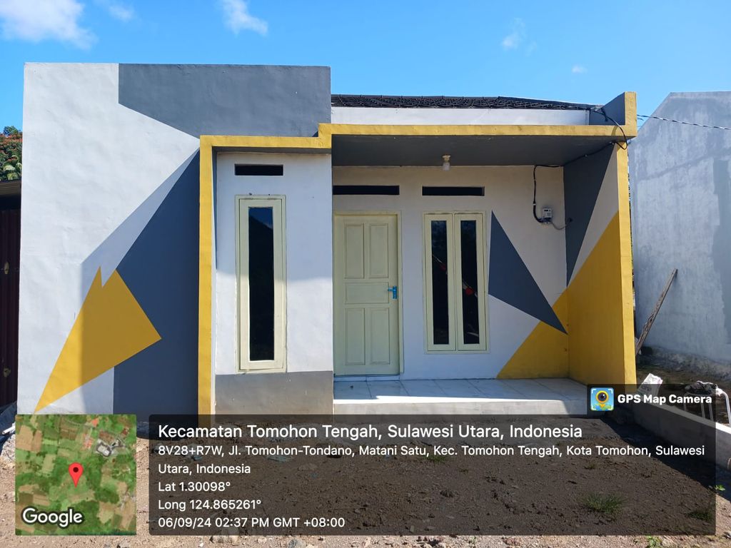 foto tampak rumah tipe 36 perumahan VILLA RIZKY KASUANG