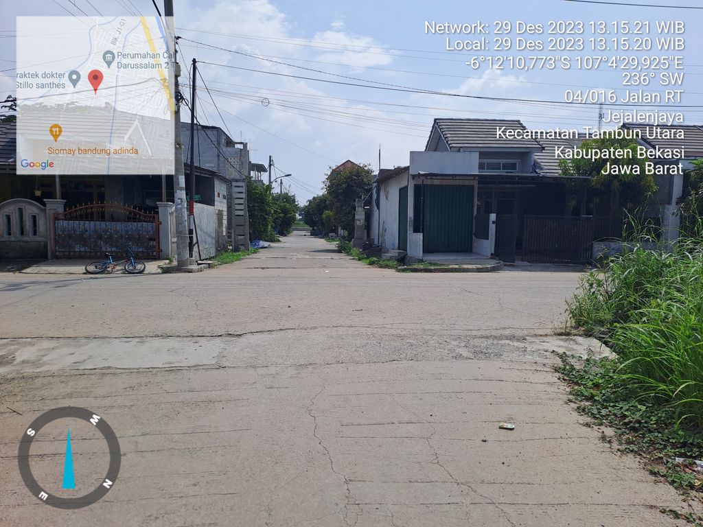 foto posisi tengah perumahan Ruko Terrace Garden