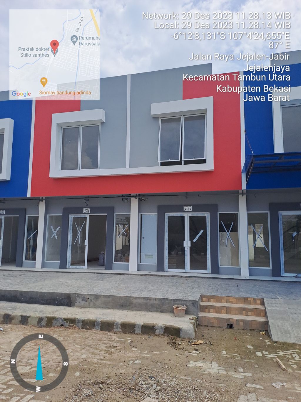 foto contoh rumah perumahan Ruko Terrace Garden