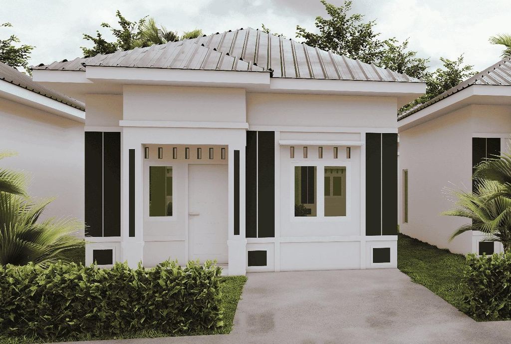 foto tampak rumah tipe SUBSIDI perumahan KIJANG MAS RESIDENCE 1