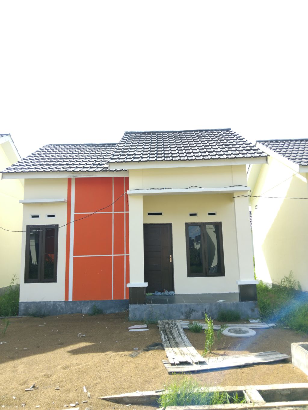 foto tampak rumah tipe 36/19 perumahan BUMI SERDAM INDAH 2 BLOK G-H