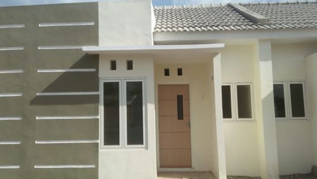 foto tampak rumah tipe 30/59 perumahan THE DIAMOND RESIDENCE