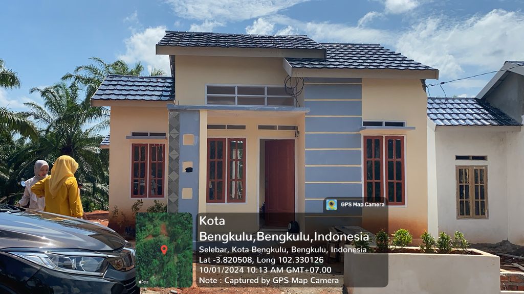 foto tampak rumah tipe 36 perumahan PERUMAHAN HUMAIRAH RESIDENCE 4